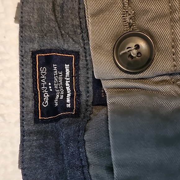 GapKhakis Grey Size 40/32 - Picture 2 of 4
